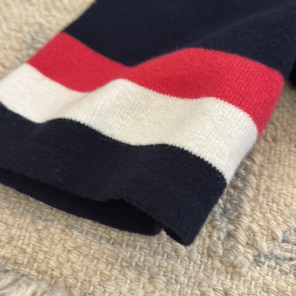 CAbi Navy Top with Red and White Stripe Accents - Picture 6 of 6